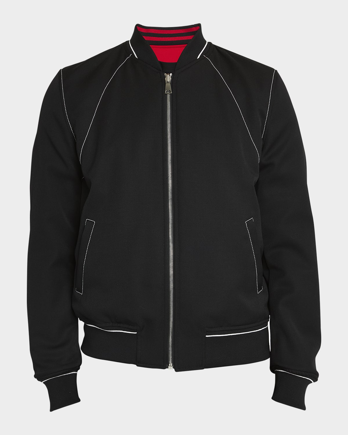 Alexander McQueen Men's Reversible Harness Bomber Jacket
