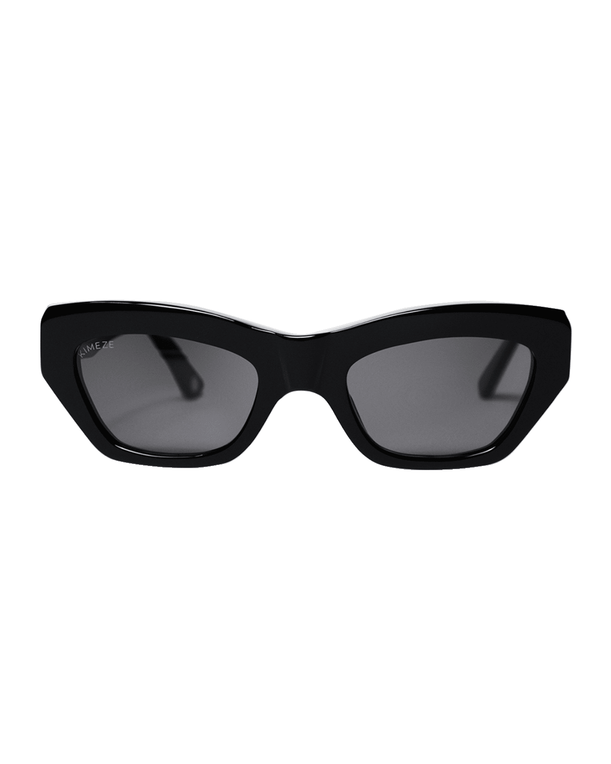 KIMEZE Concept 3 Black Acetate Cat-Eye Sunglasses