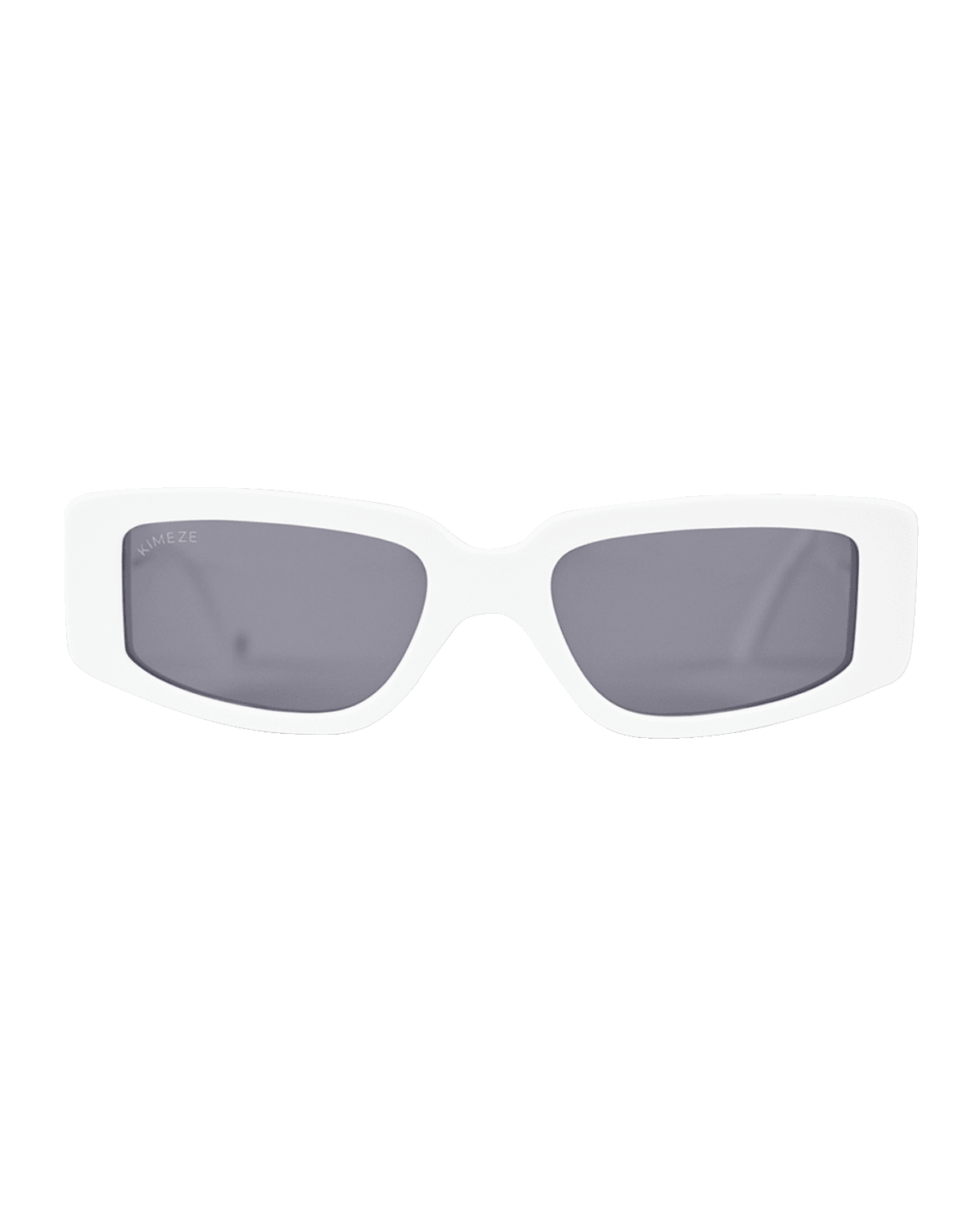 KIMEZE Concept 2 White Acetate Cat-Eye Sunglasses