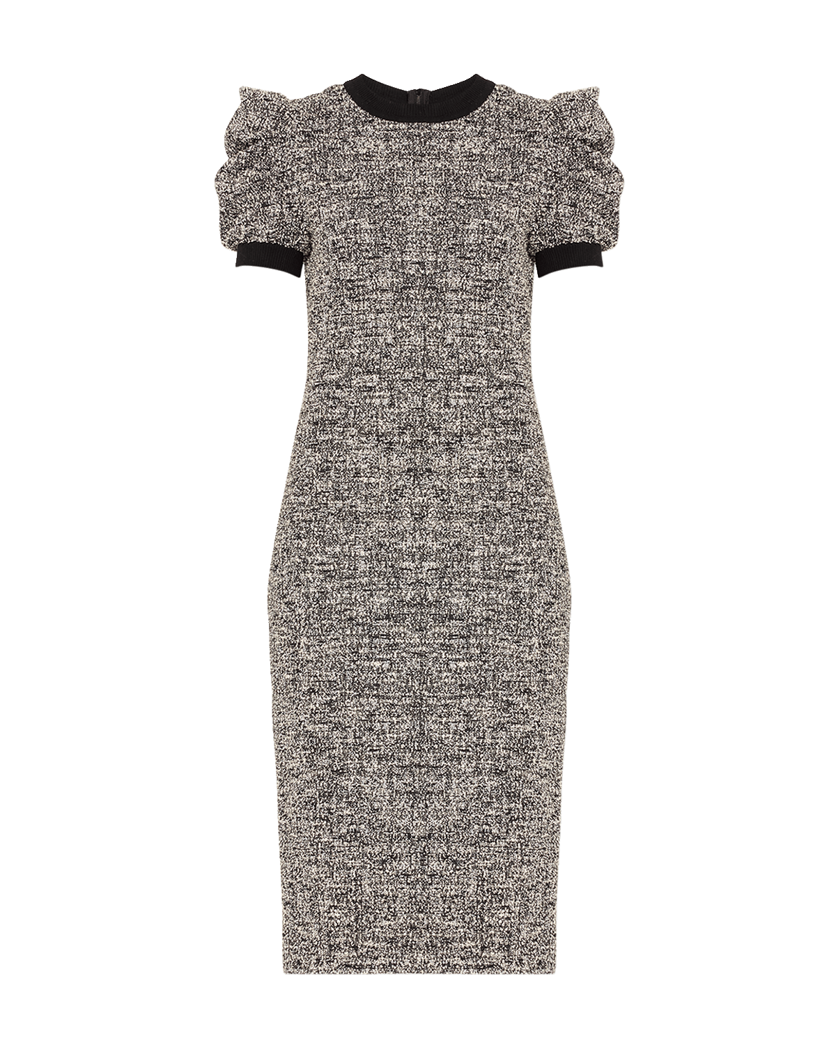 Max Mara Ieti Jersey Sheath Dress with Ruched Sleeves