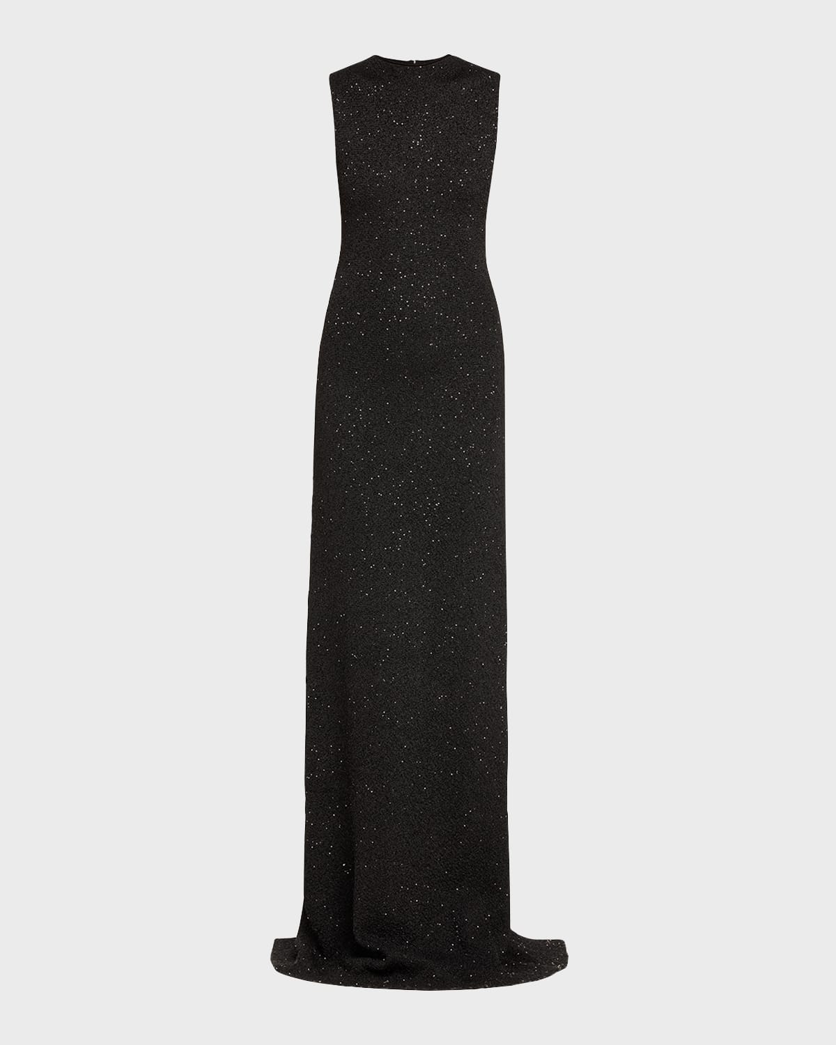 Lela Rose Sequin Embellished Column Gown