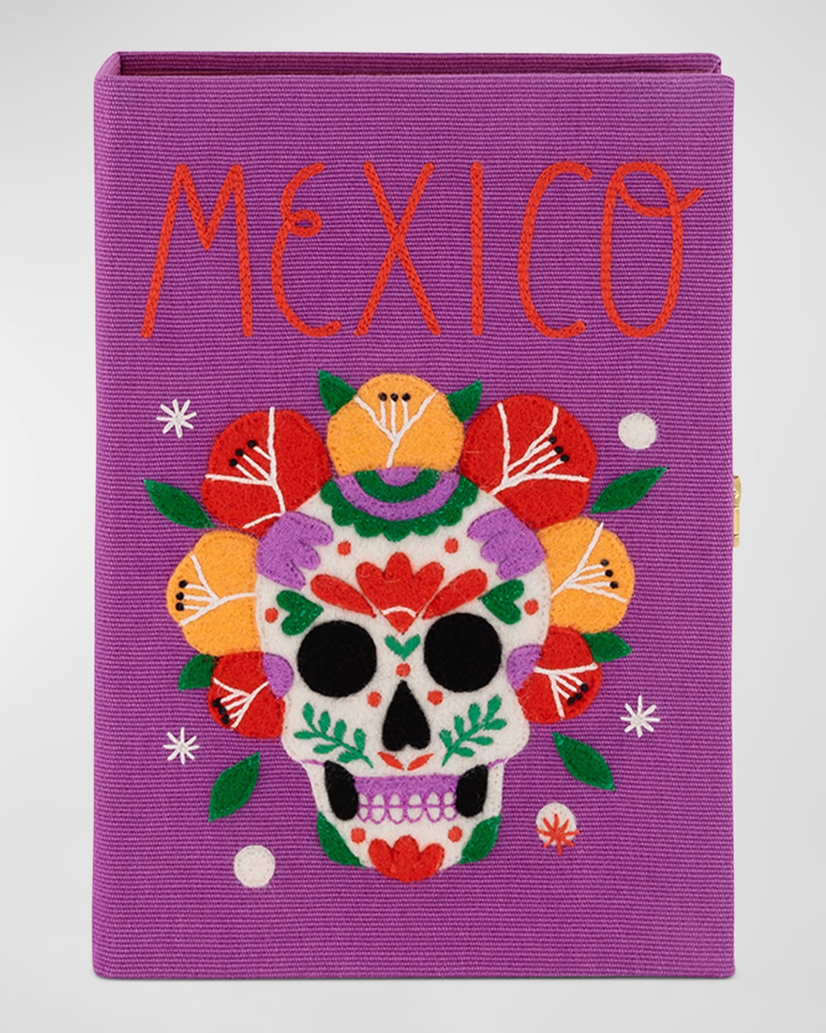 Olympia Le-Tan Mexico Book Clutch Bag
