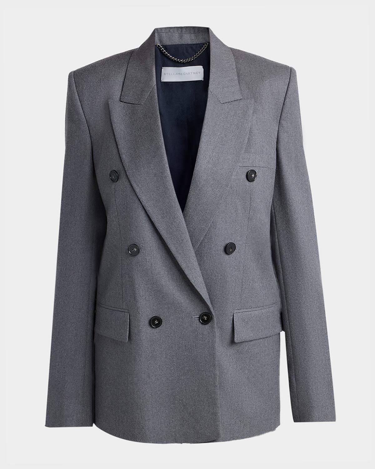 Stella McCartney Double Breasted Wool Blazer