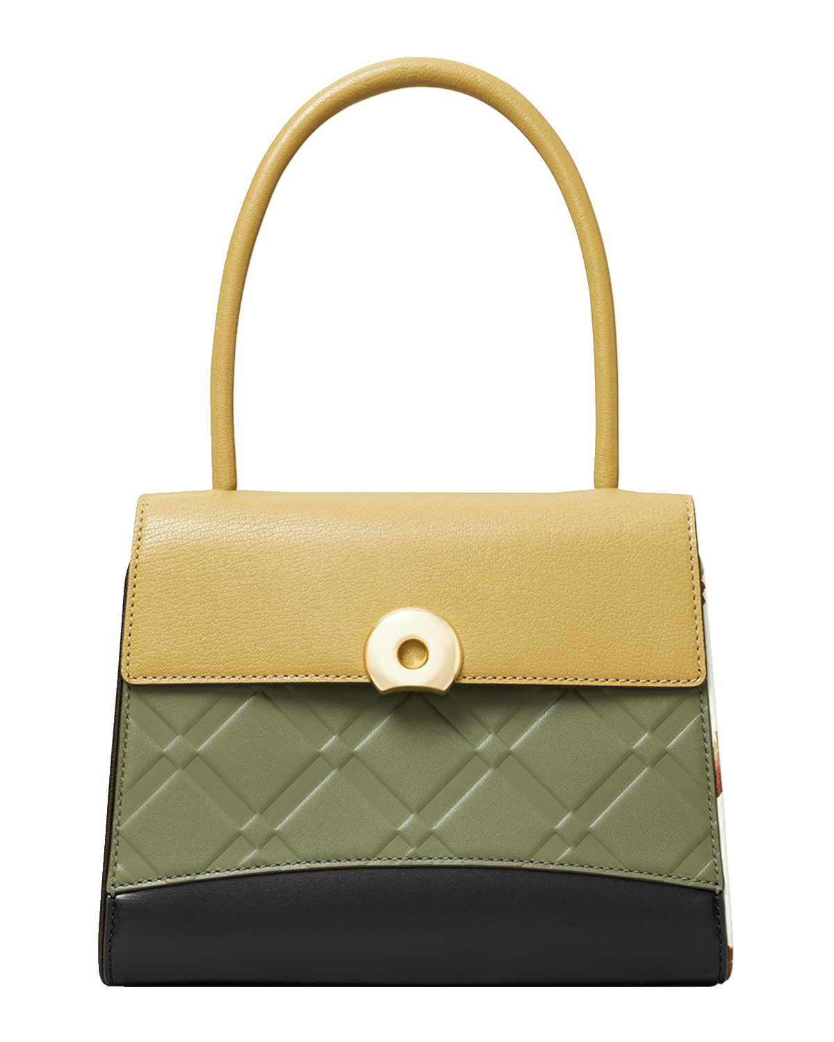 Tory Burch Deville Small Colorblock Satchel Bag