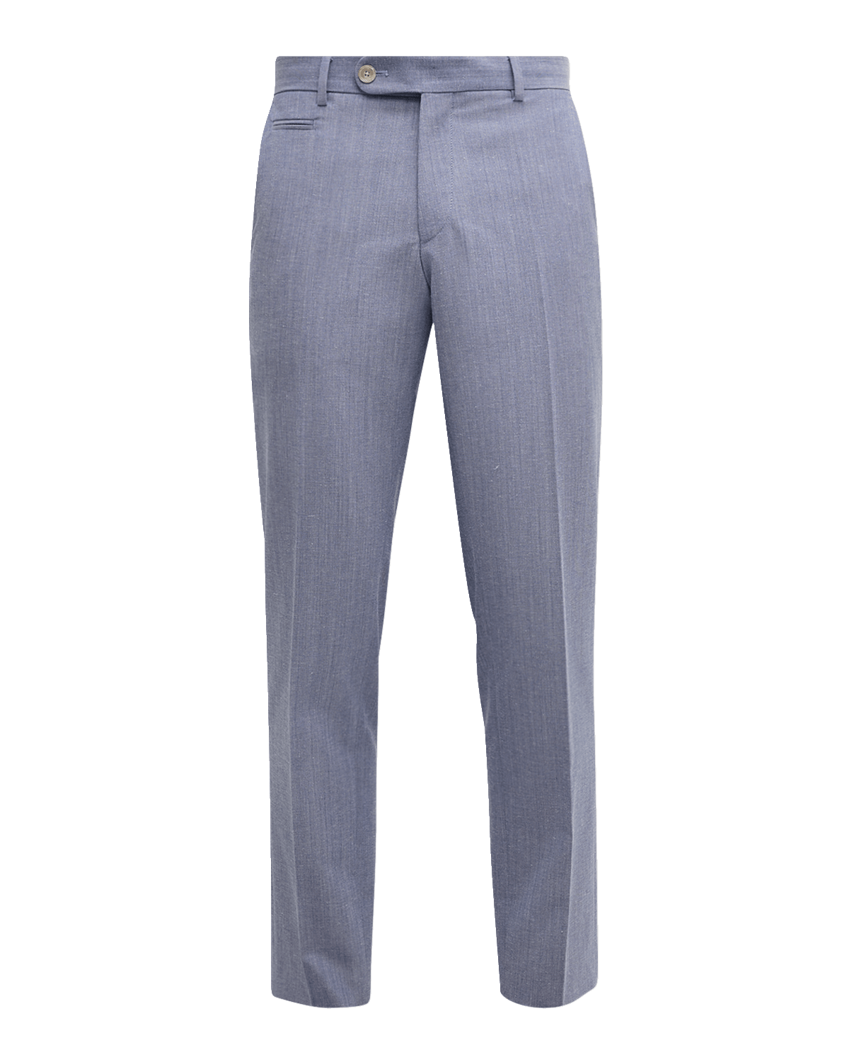 BOSS Men's Slim Cotton Flat-Front Pants