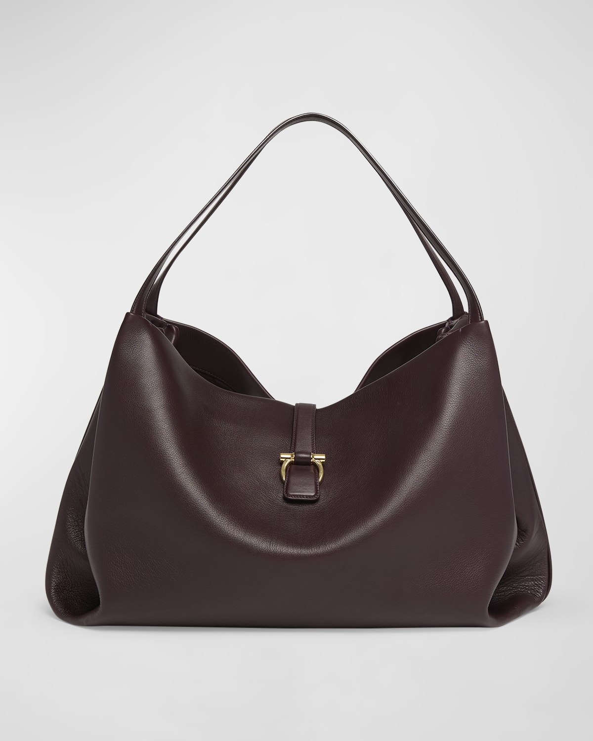 Ferragamo Large Leather Tote Bag