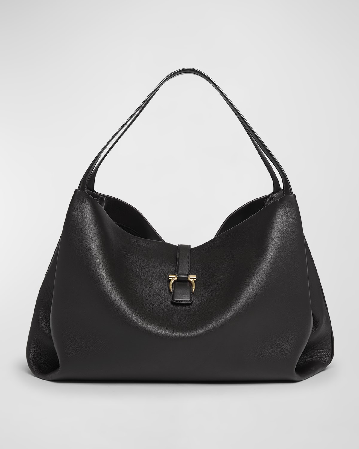 Ferragamo Large Leather Tote Bag