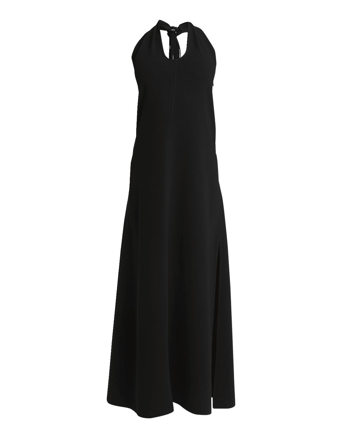 Proenza Schouler Ember Sleeveless Halter Matte Crepe Maxi Dress