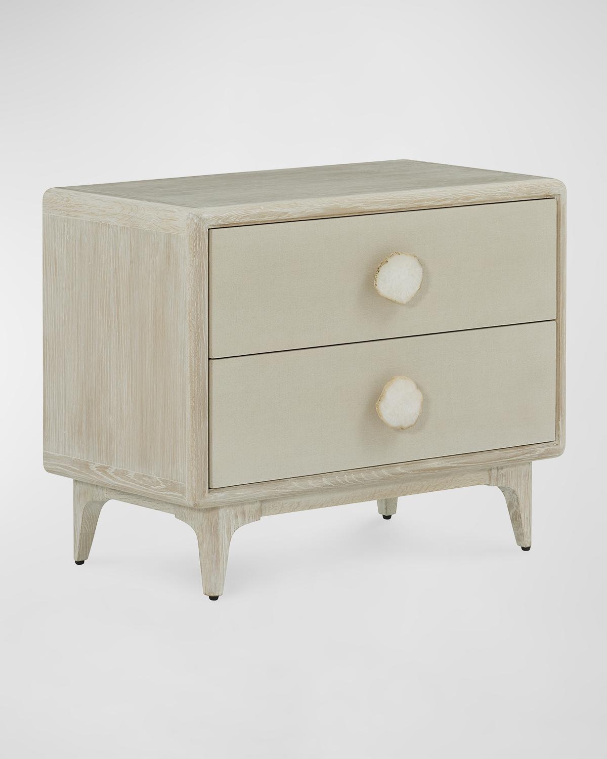 Alba 2-Drawer Nightstand