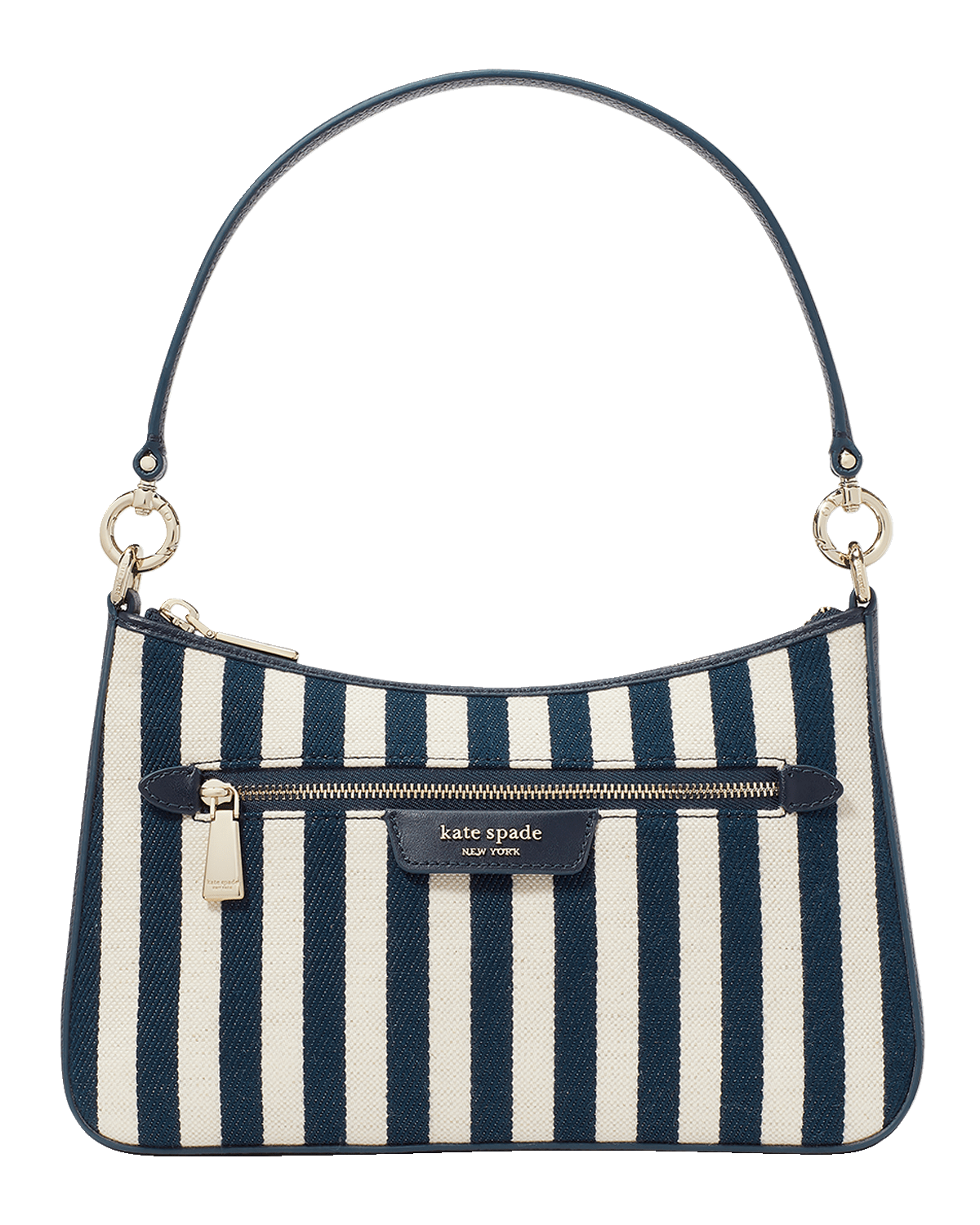 kate spade new york hudson convertible striped canvas crossbody bag