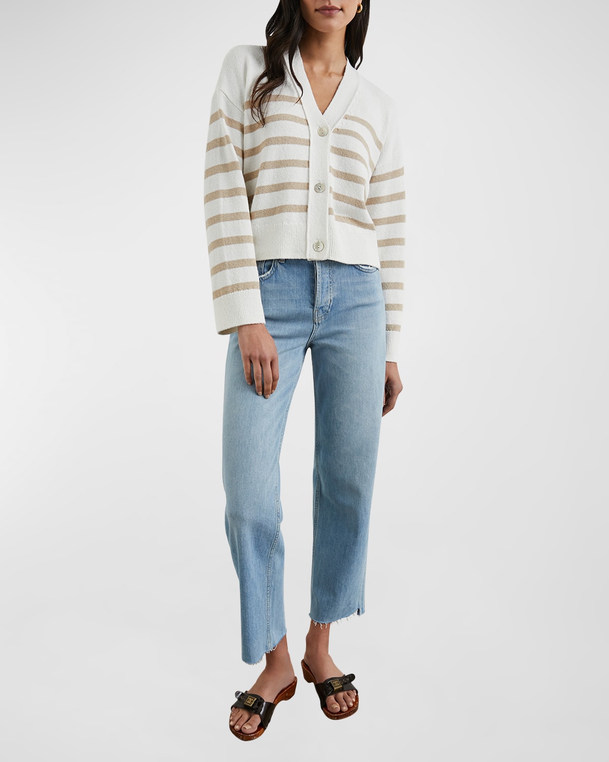 Rails Geneva Striped Cardigan