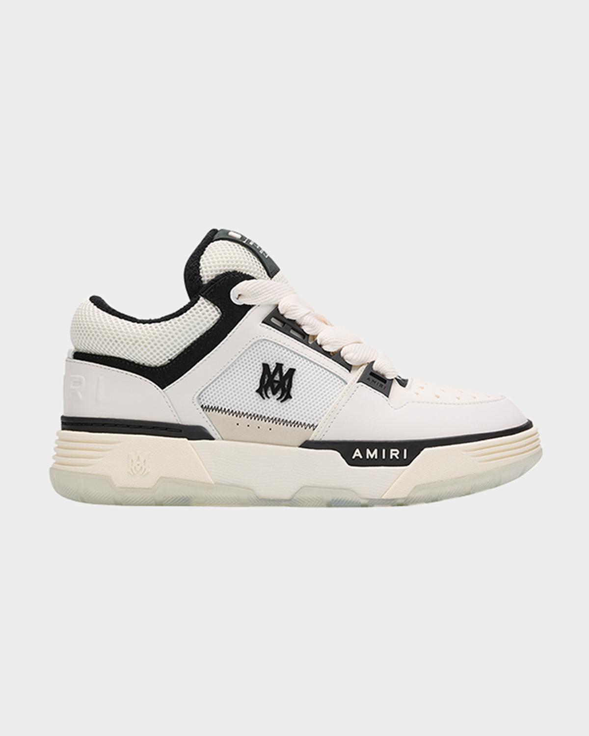 Amiri Men's MA-1 Leather & Mesh Low-Top Sneakers
