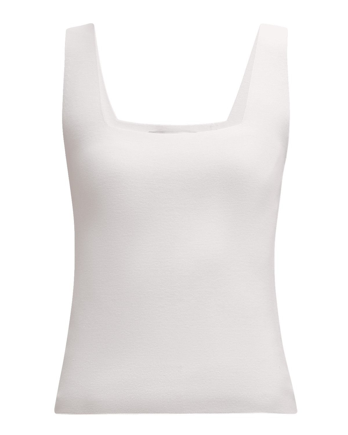 Elie Tahari The Ellie Square-Neck Sweater Tank