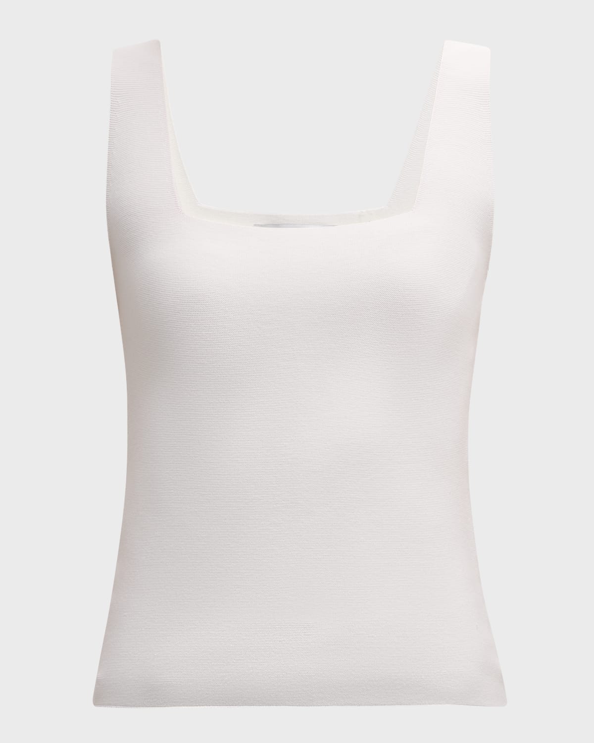 Elie Tahari The Ellie Square-Neck Sweater Tank