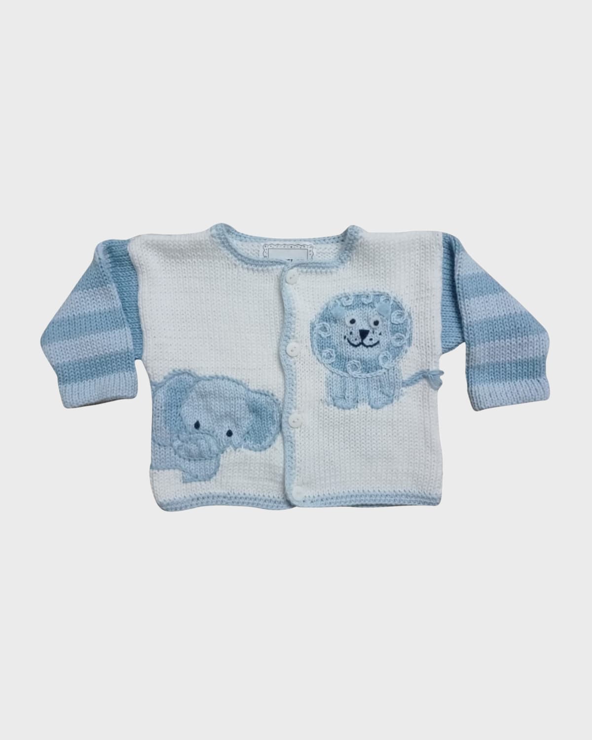 Art Walk Girl's Jungle Embroidered Sweater, Size 6M-24M