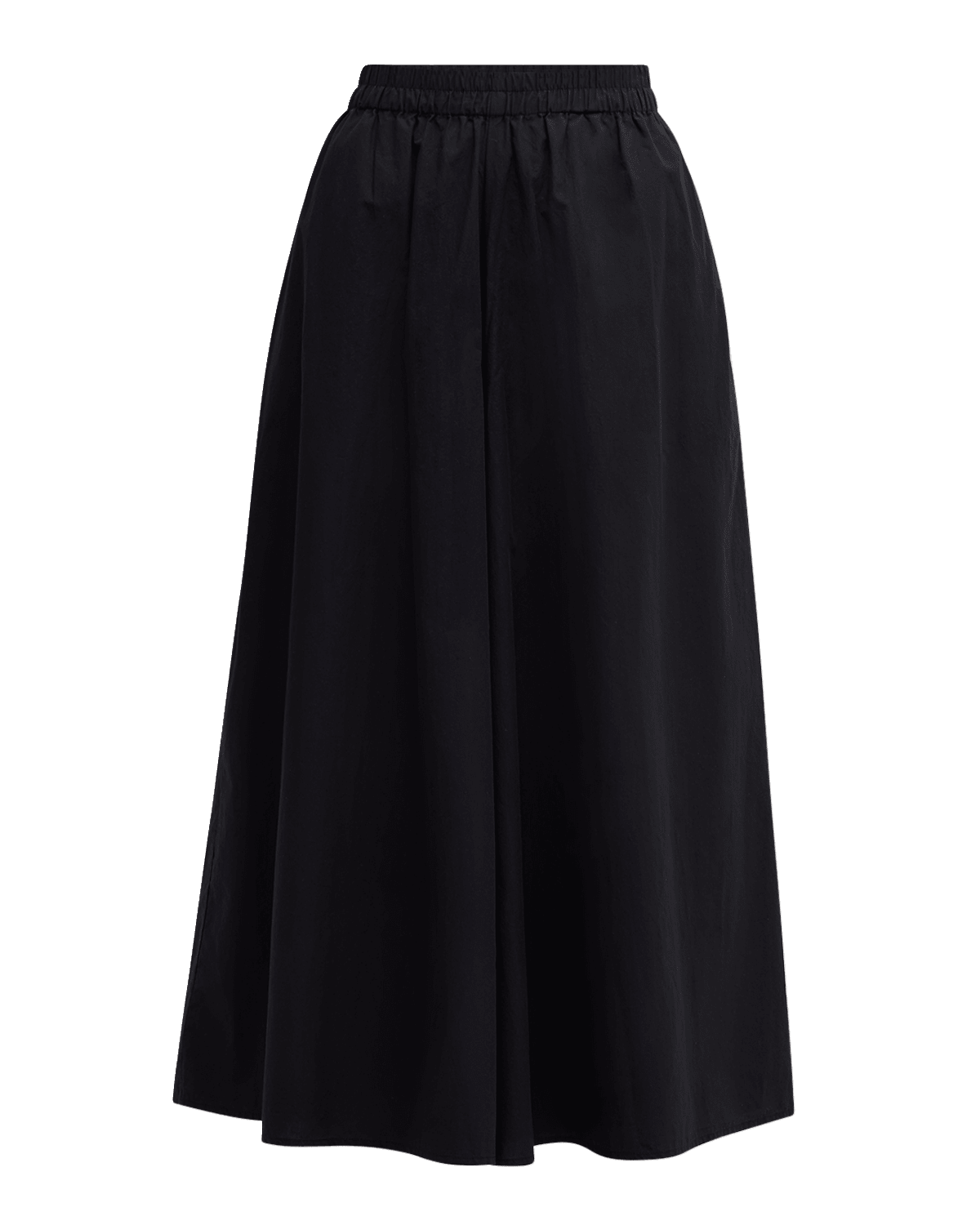 Eileen Fisher Cropped Wide-Leg Organic Cotton Poplin Pants