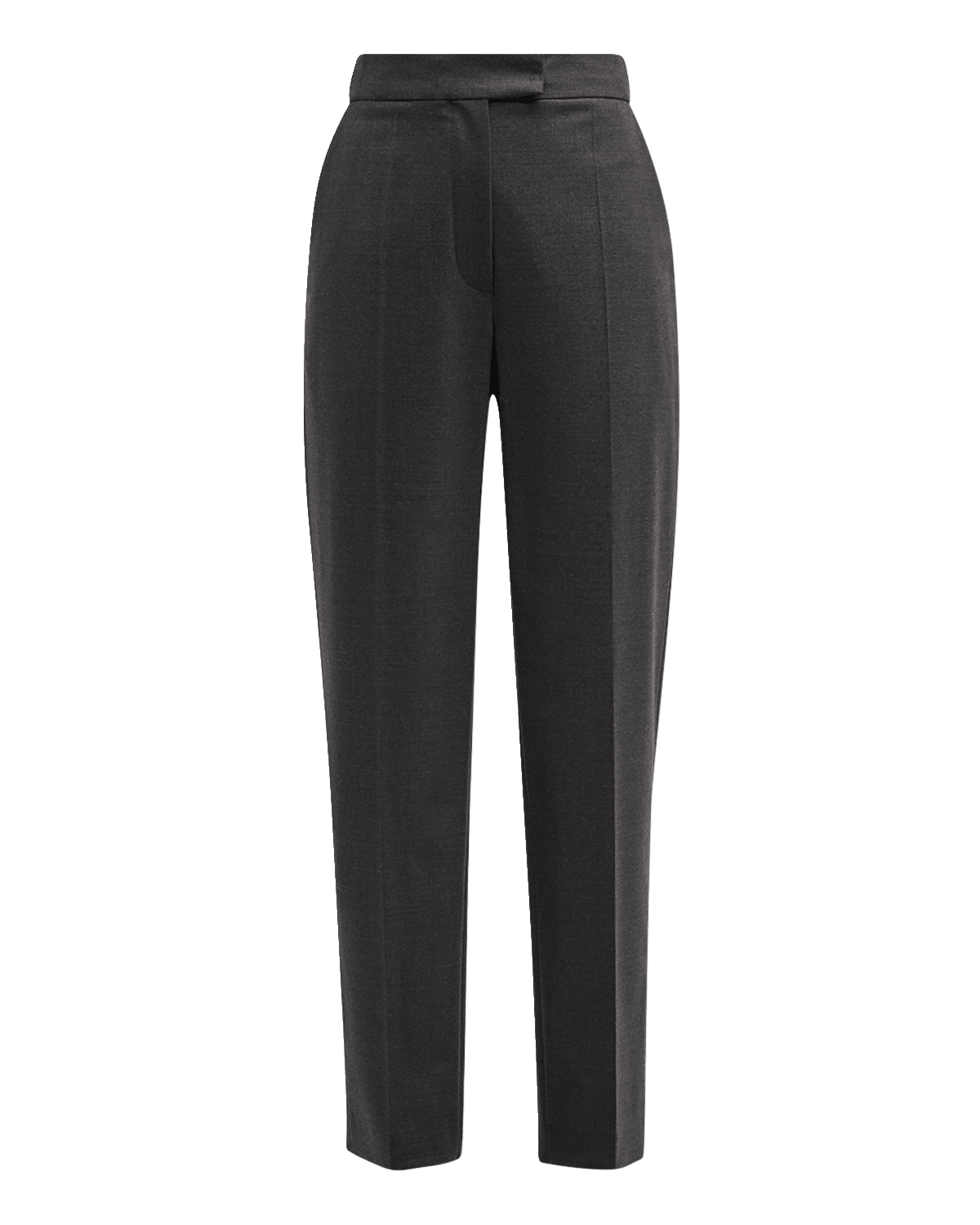 Brunello Cucinelli Wool Straight-Leg Trousers with Monili Details