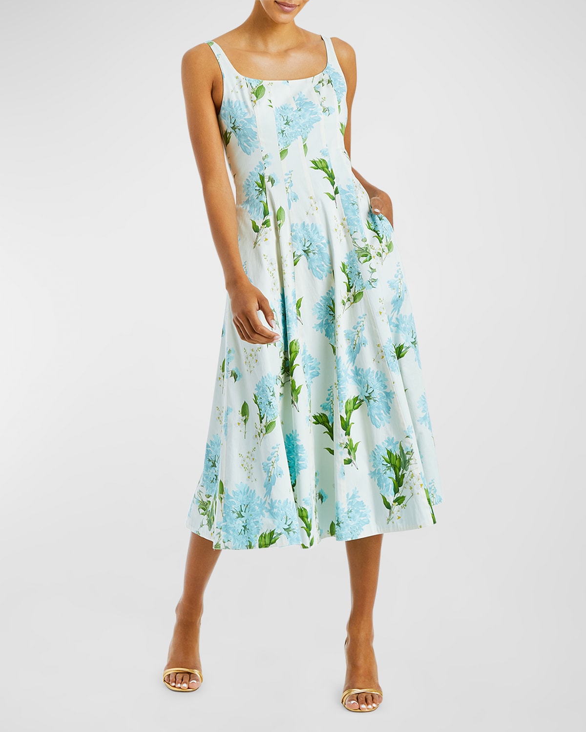 Mestiza New York Yvette Sleeveless Reversible Midi Dress