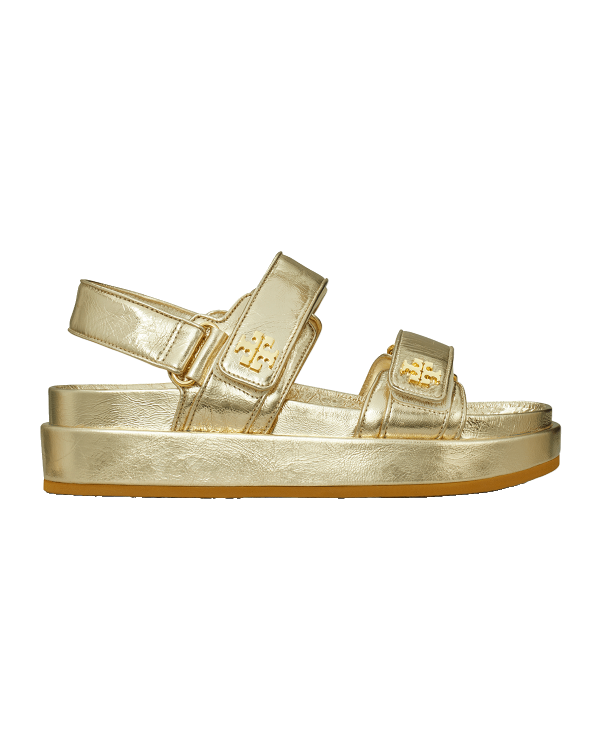 Tory Burch Kira Metallic Dual-Band Sport Sandals
