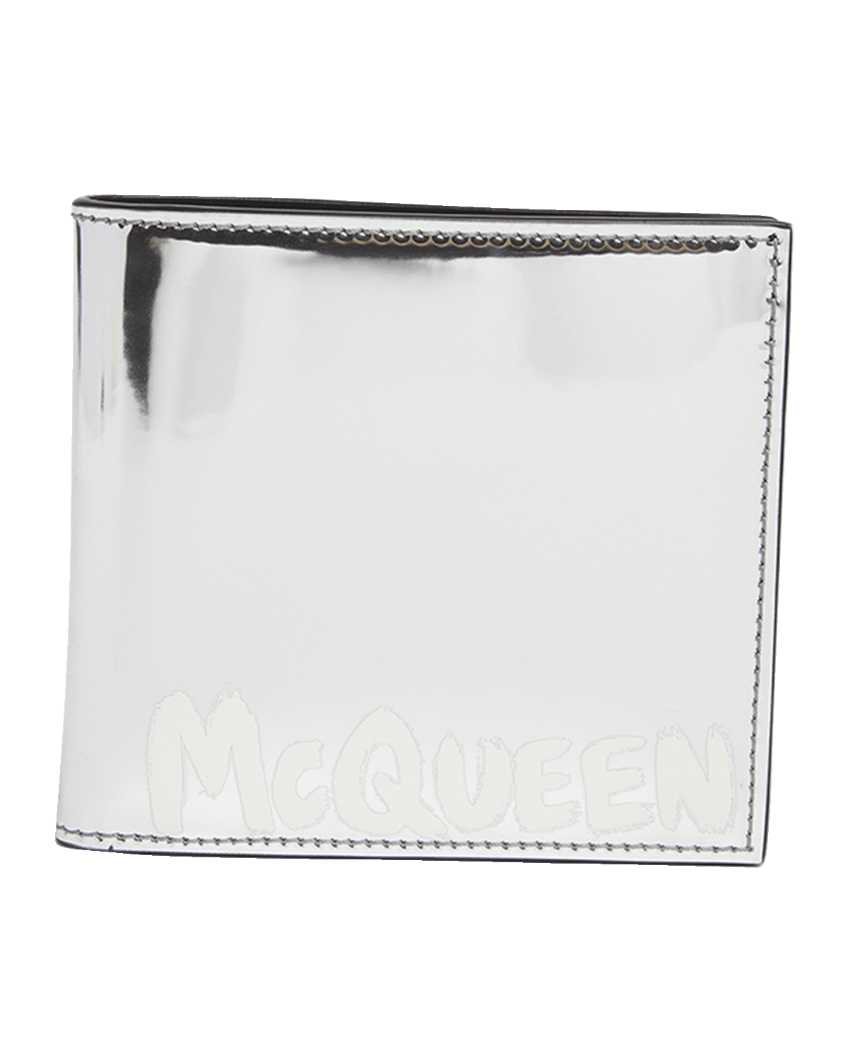 Alexander McQueen Men's McQueen Graffiti Billfold Wallet