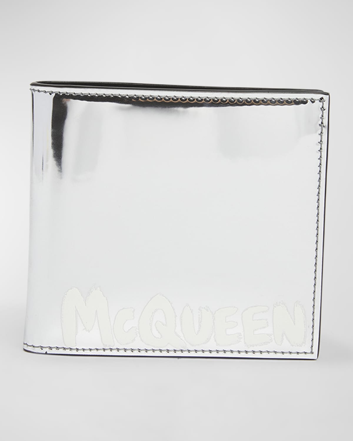 Alexander McQueen Men's McQueen Graffiti Billfold Wallet
