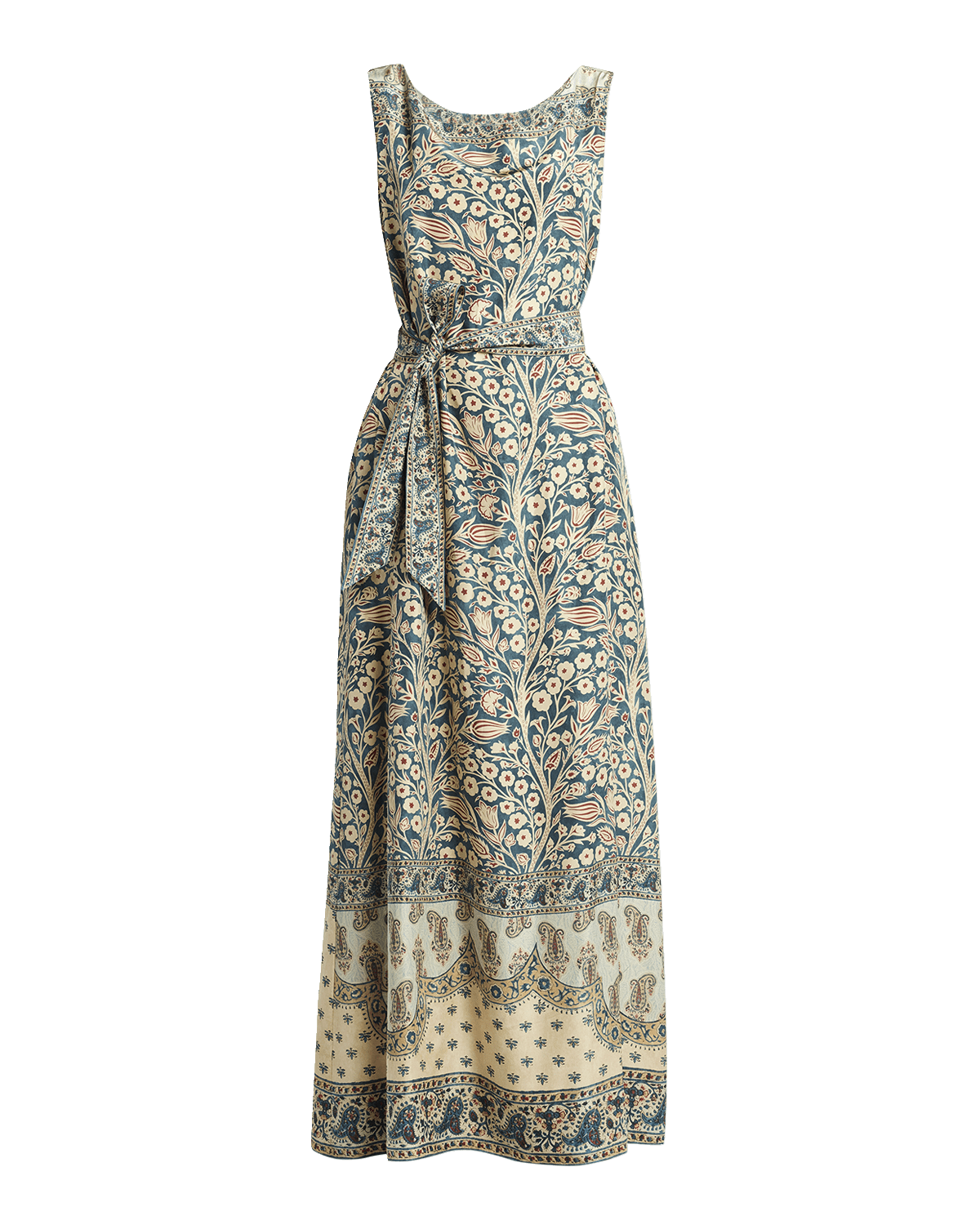 Loro Piana Abito Kiko Tree Of Life Habuta Dress