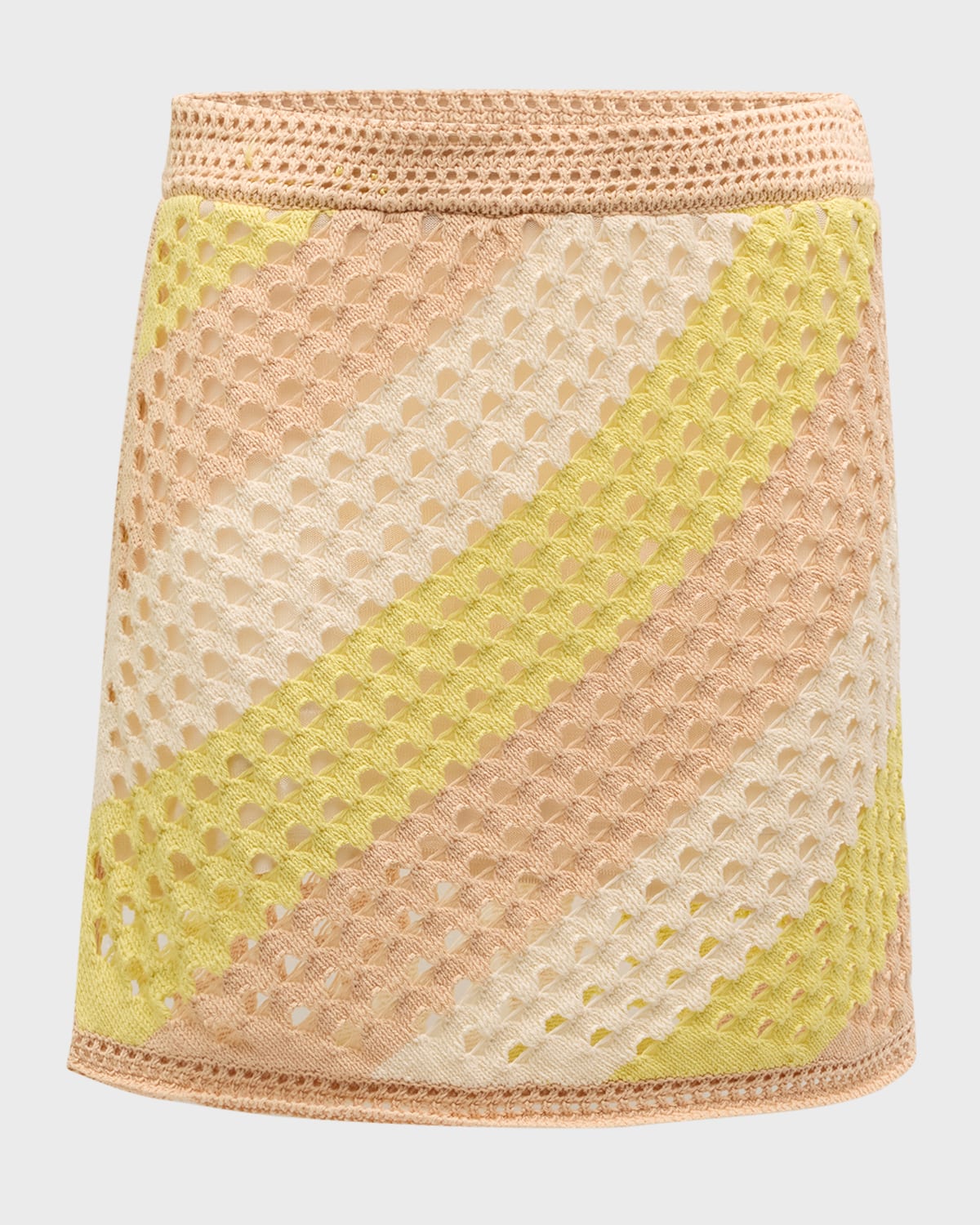 ATM Anthony Thomas Melillo Mercerized Cotton Cord Mini Skirt