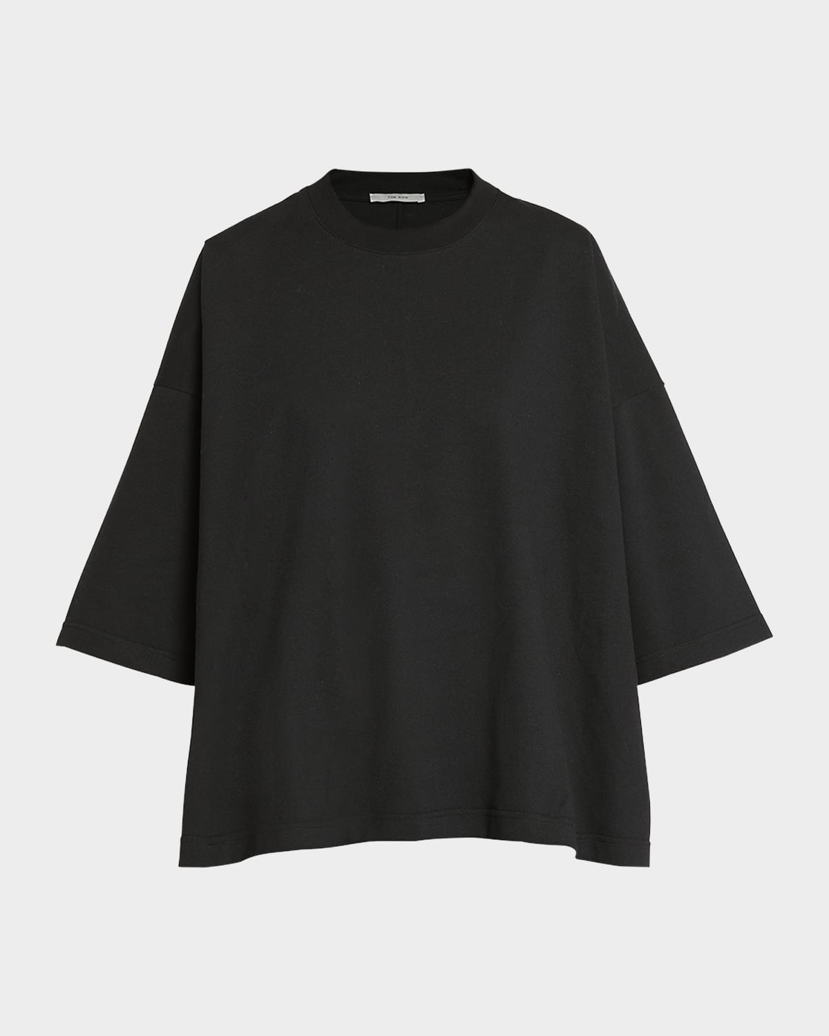 THE ROW Issi Short-Sleeve Oversized Top