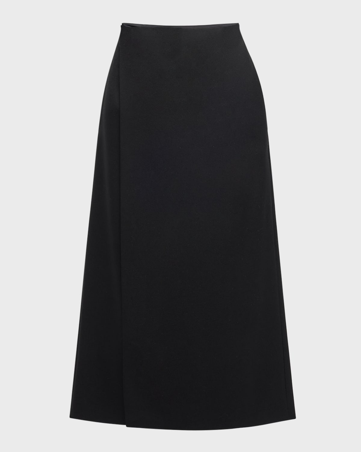 THE ROW Kavi Midi Wrap Skirt