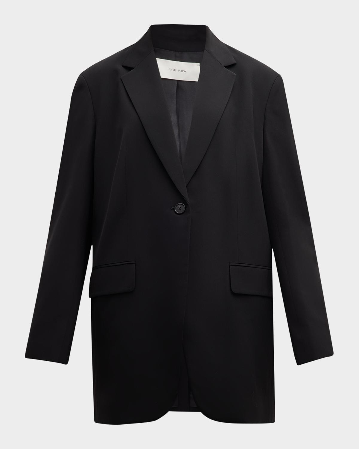 The Row Obine Oversized Single-Breasted Jacket