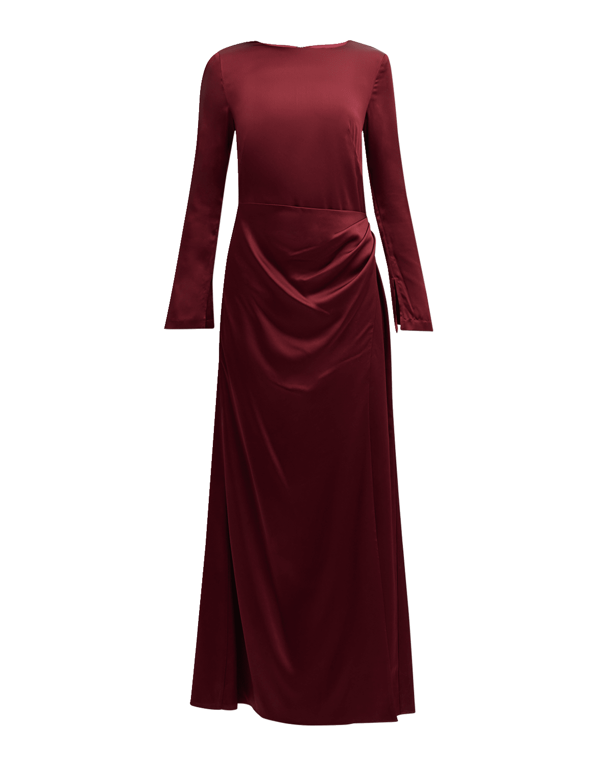 SIMKHAI Qiana Draped Satin Gown