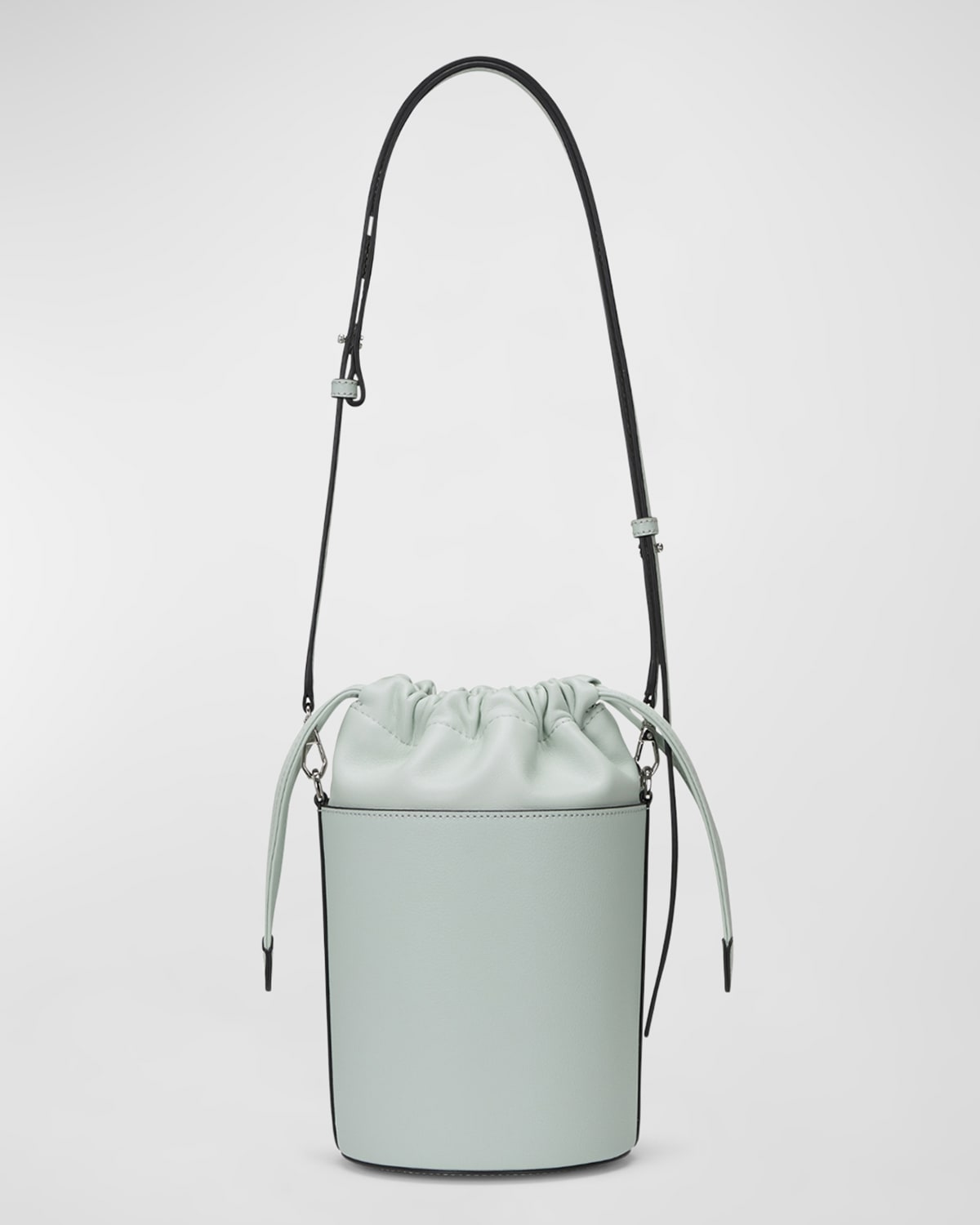 Oryany Chloe Drawstring Leather Bucket Bag