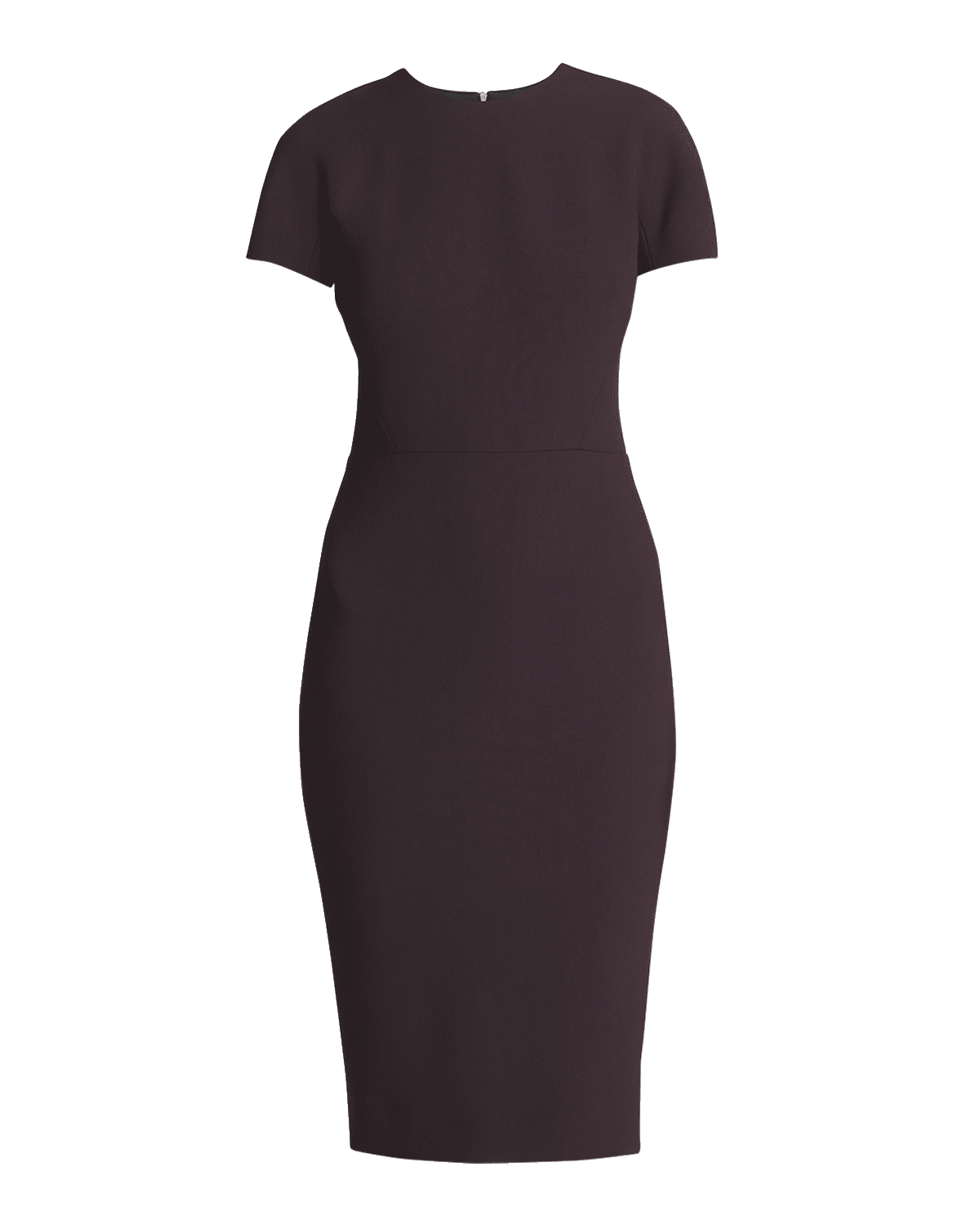 Victoria Beckham T-Shirt Sheath Dress with Back Zipper