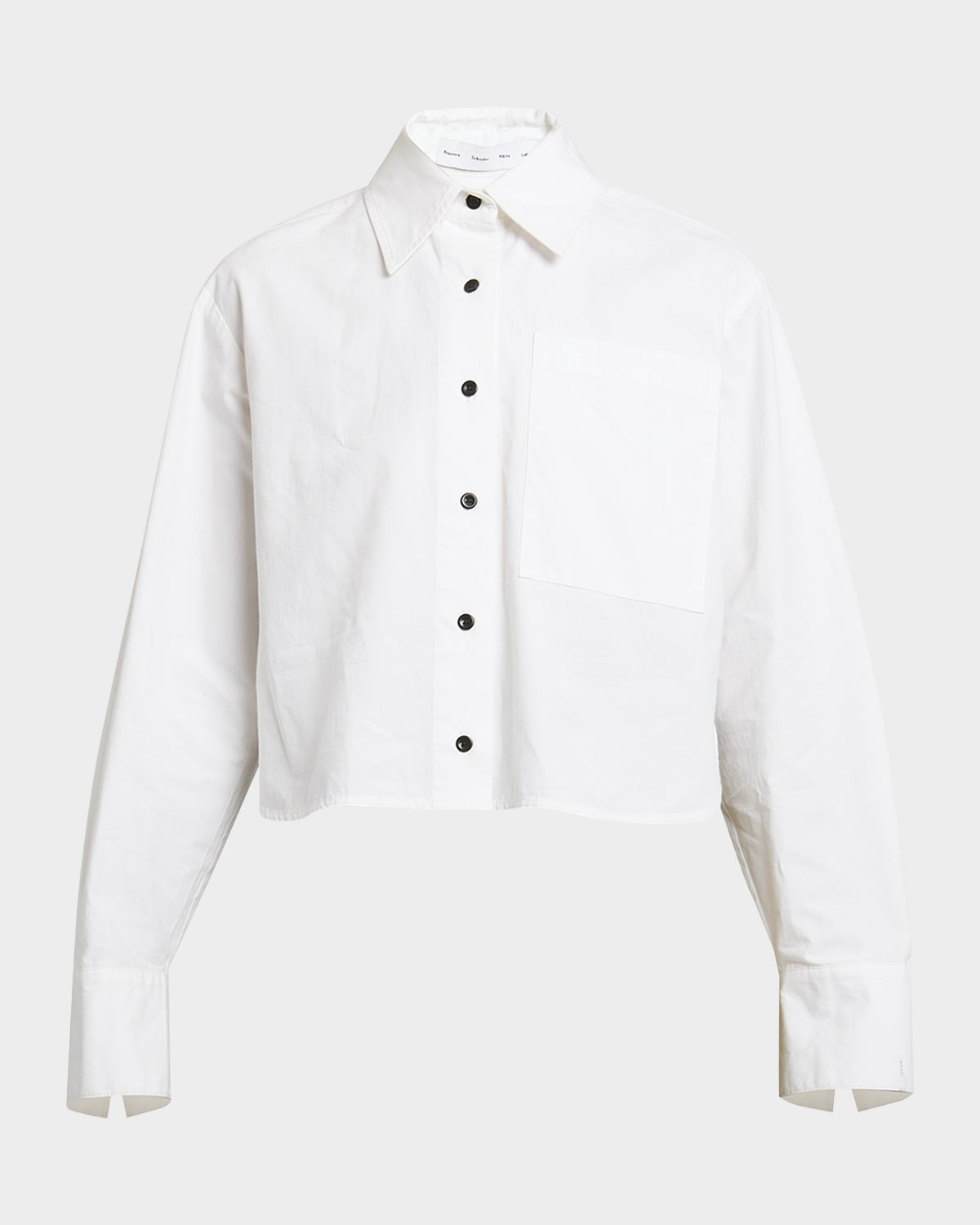 Proenza Schouler White Label Alma Long-Sleeve Poplin Shirt