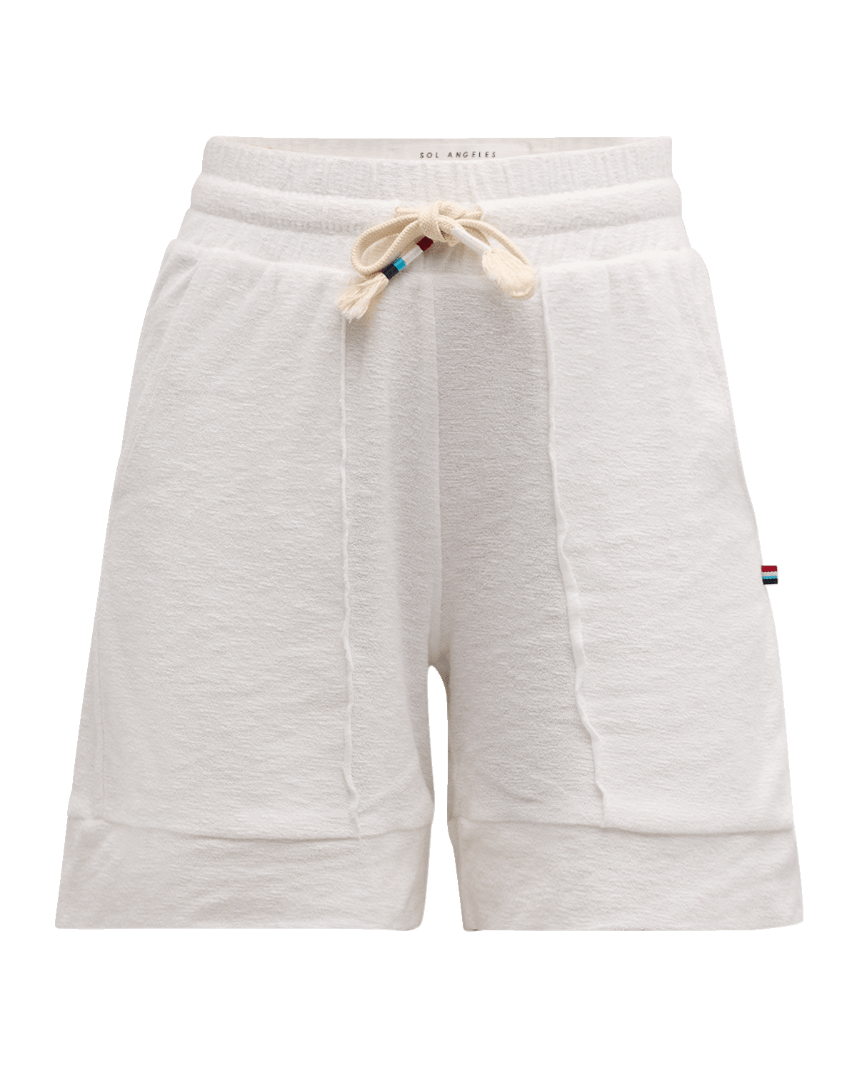 Sol Angeles Terry Raw Midi Shorts