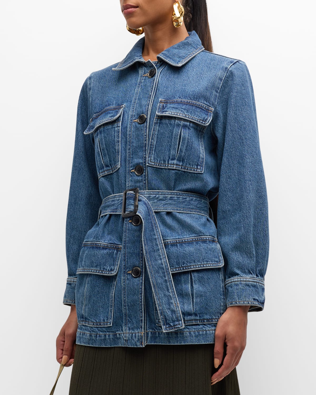 FRAME Denim Safari Jacket
