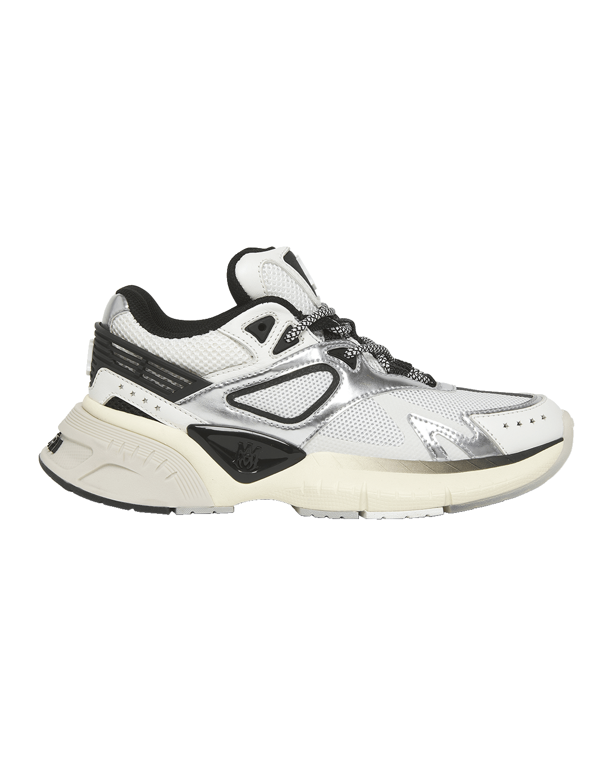 Amiri MA-1 Leather Mesh Runner Sneakers