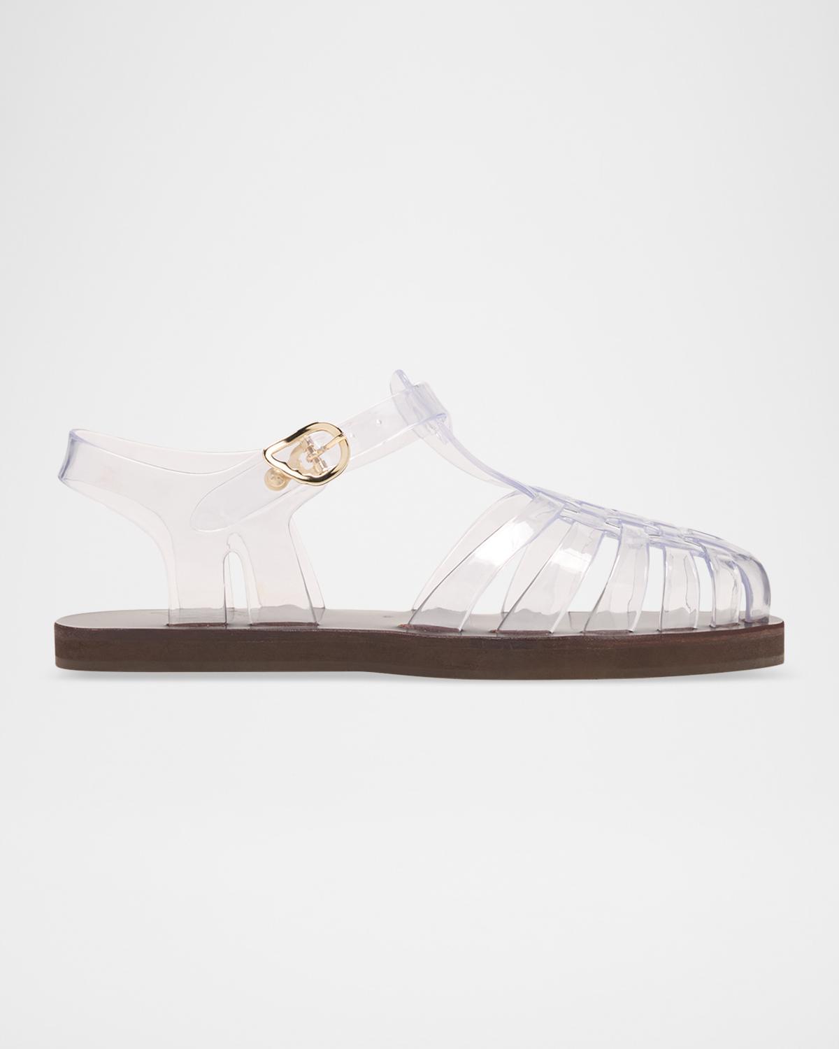 Ancient Greek Sandals Homeria Jelly Fisherman Sandals