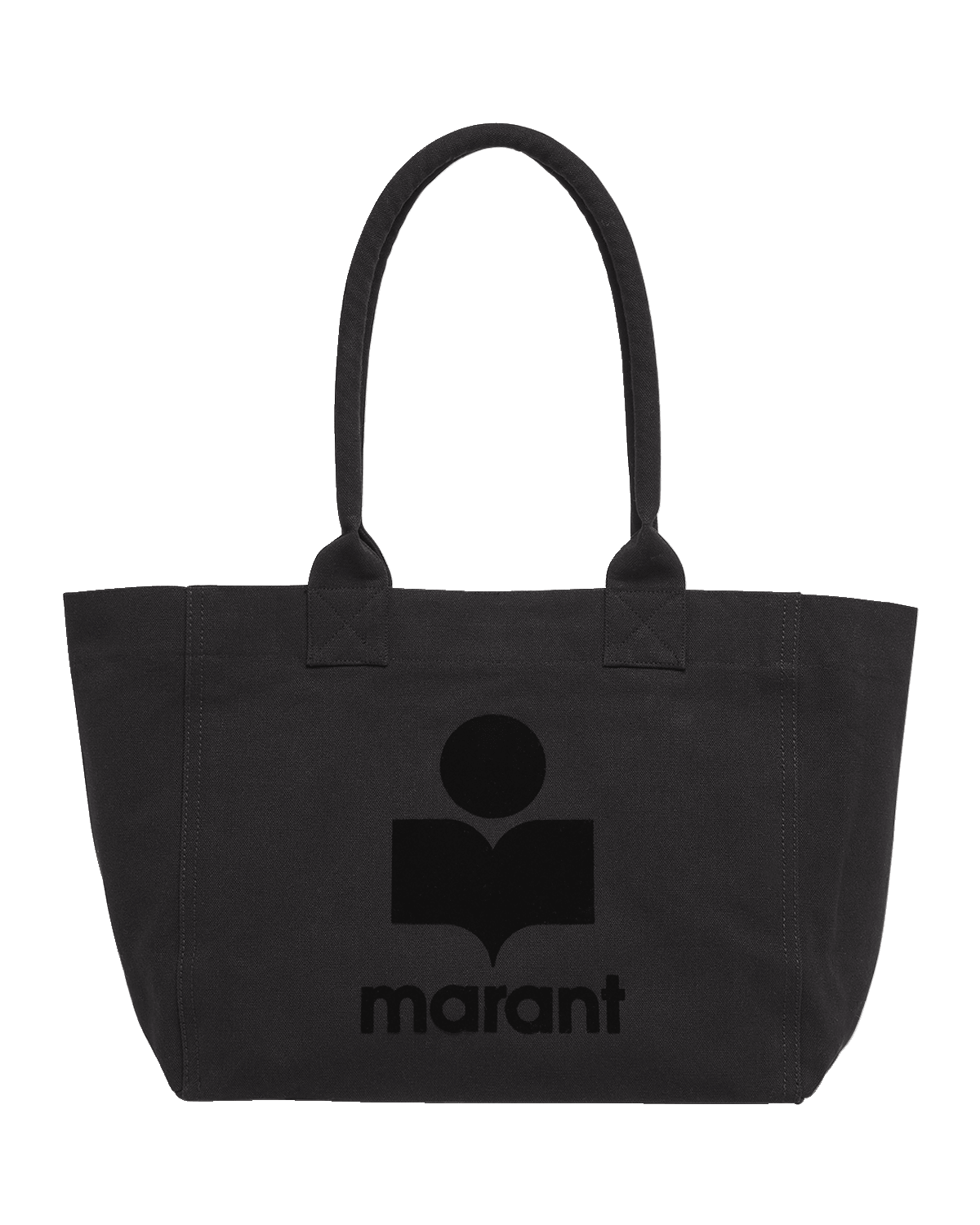 Isabel Marant Yenky Zip Canvas Cotton Tote Bag