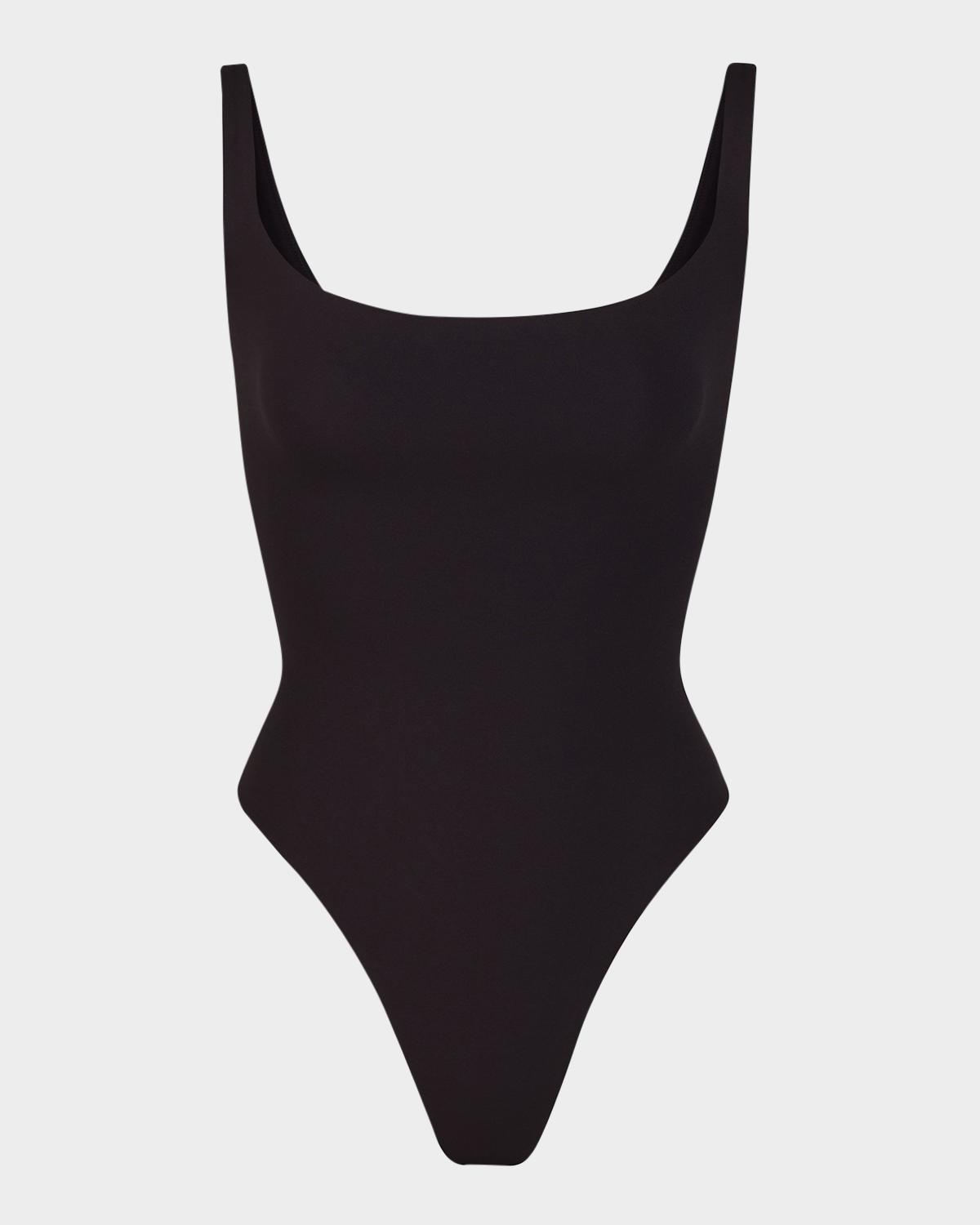 SKIMS Fits Everybody Square-Neck Bodysuit