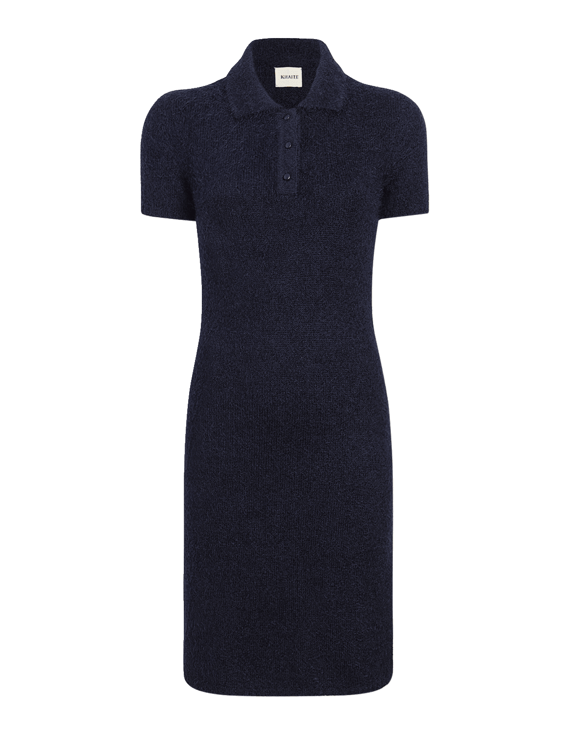 Khaite Graciela Cashmere-Blend Knit Mini Dress