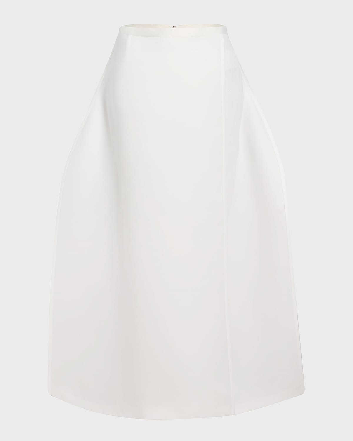 Khaite Mila Structured Silk Maxi Skirt