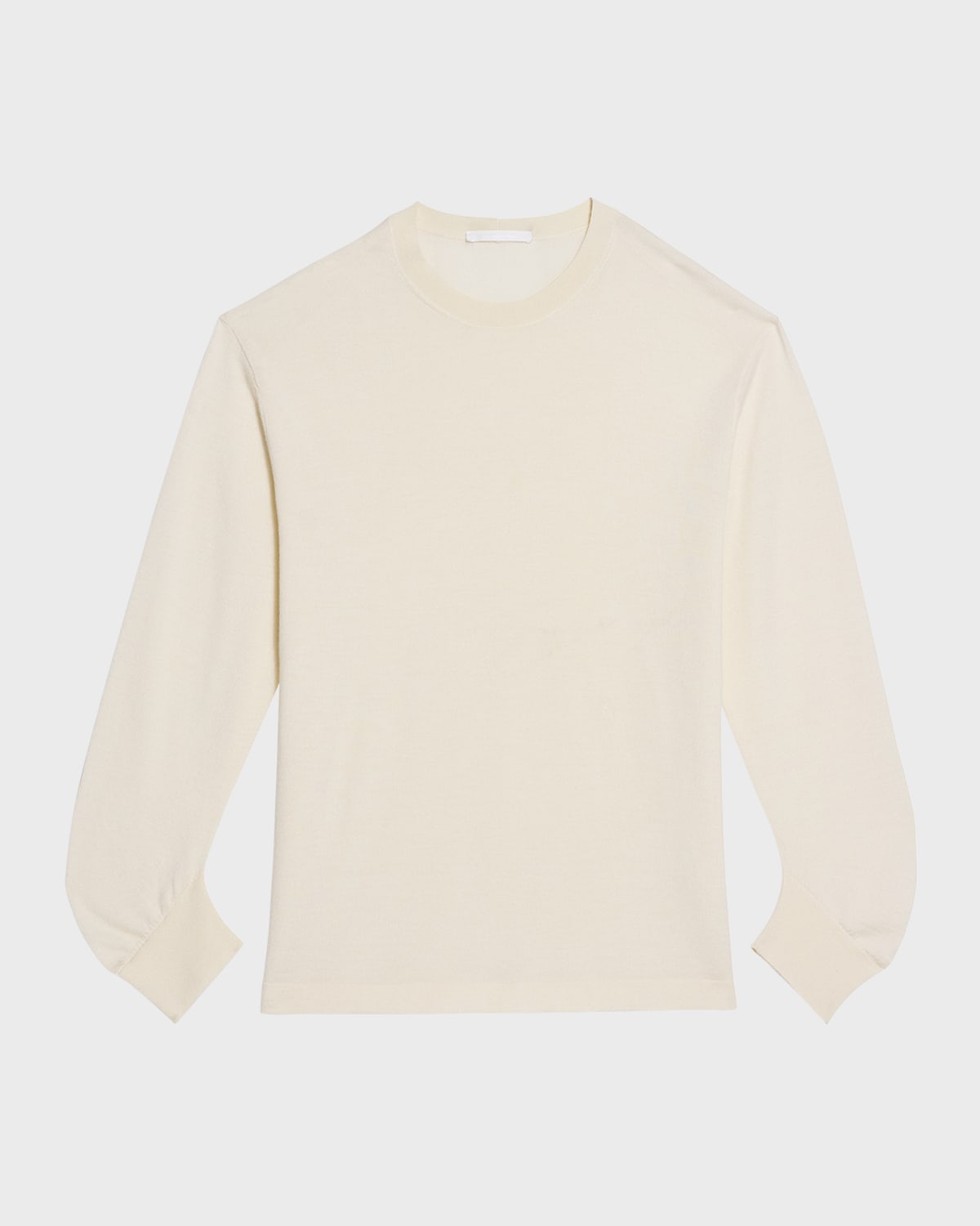 Helmut Lang Men's Sweater with Curved Sleeves