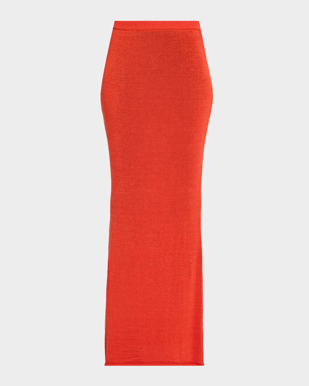 SEROYA Kora Knit Maxi Skirt