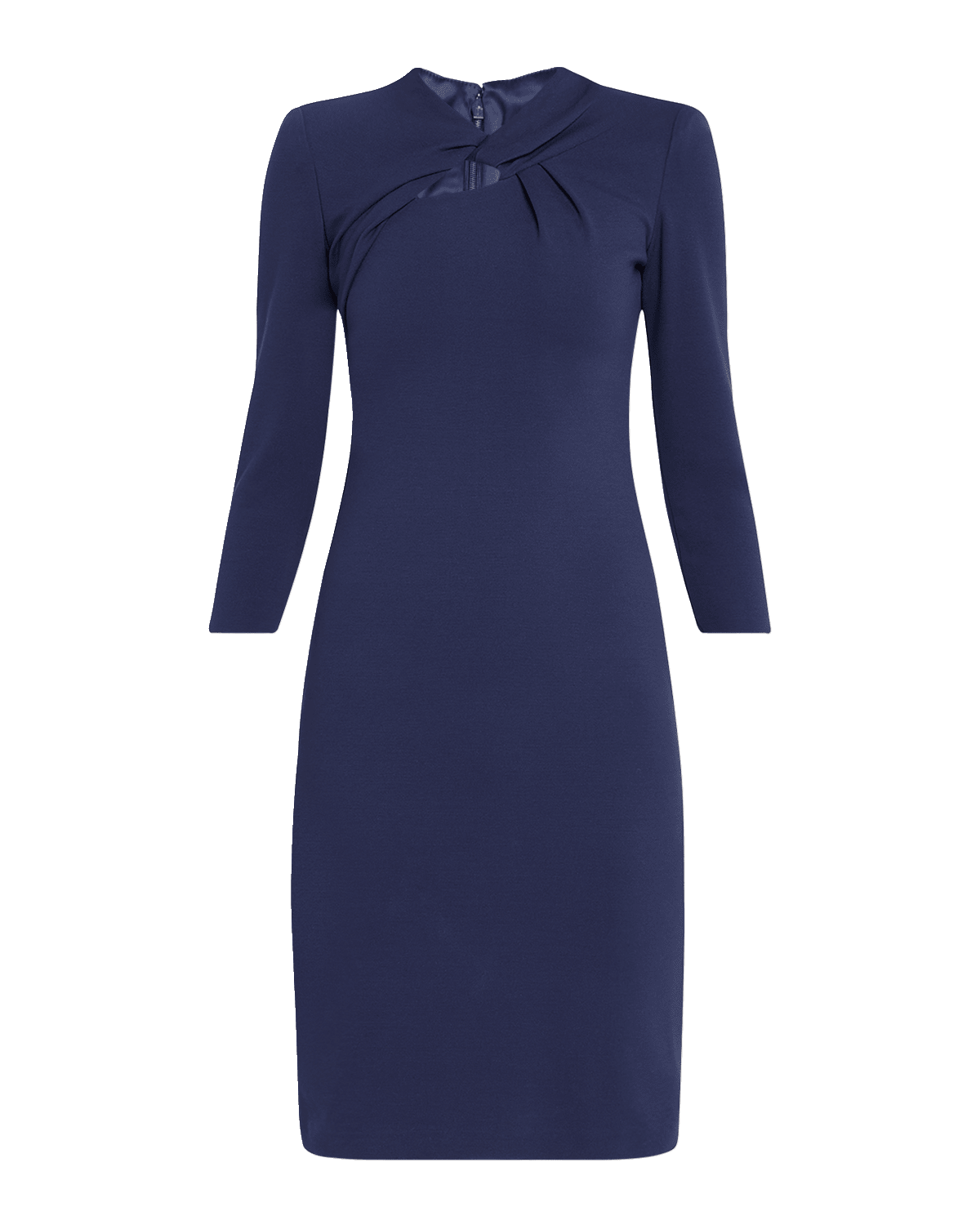 Giorgio Armani Milano Twist-Front Jersey Dress