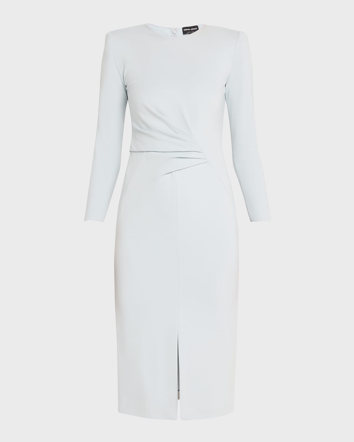 Giorgio Armani Milano Jersey Dress with Gathered Waist