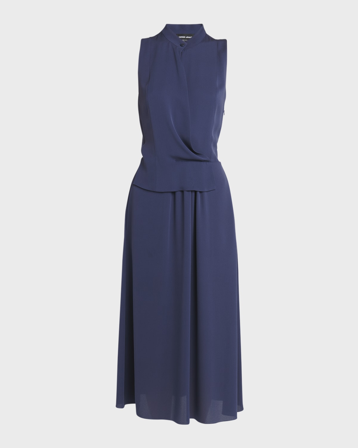 Giorgio Armani Draped Silk Gown