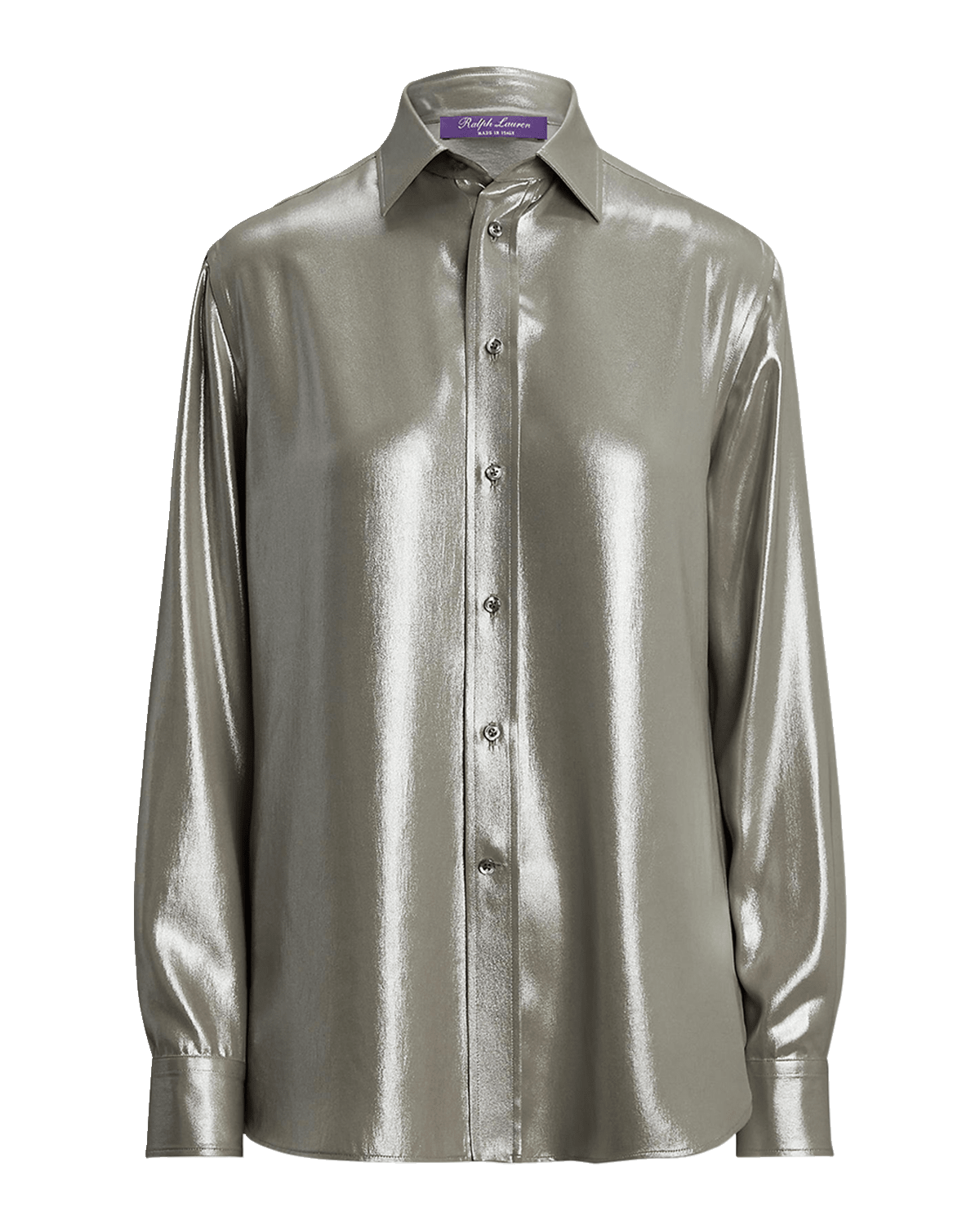 Ralph Lauren Collection Adrien Foil Button Down Shirt