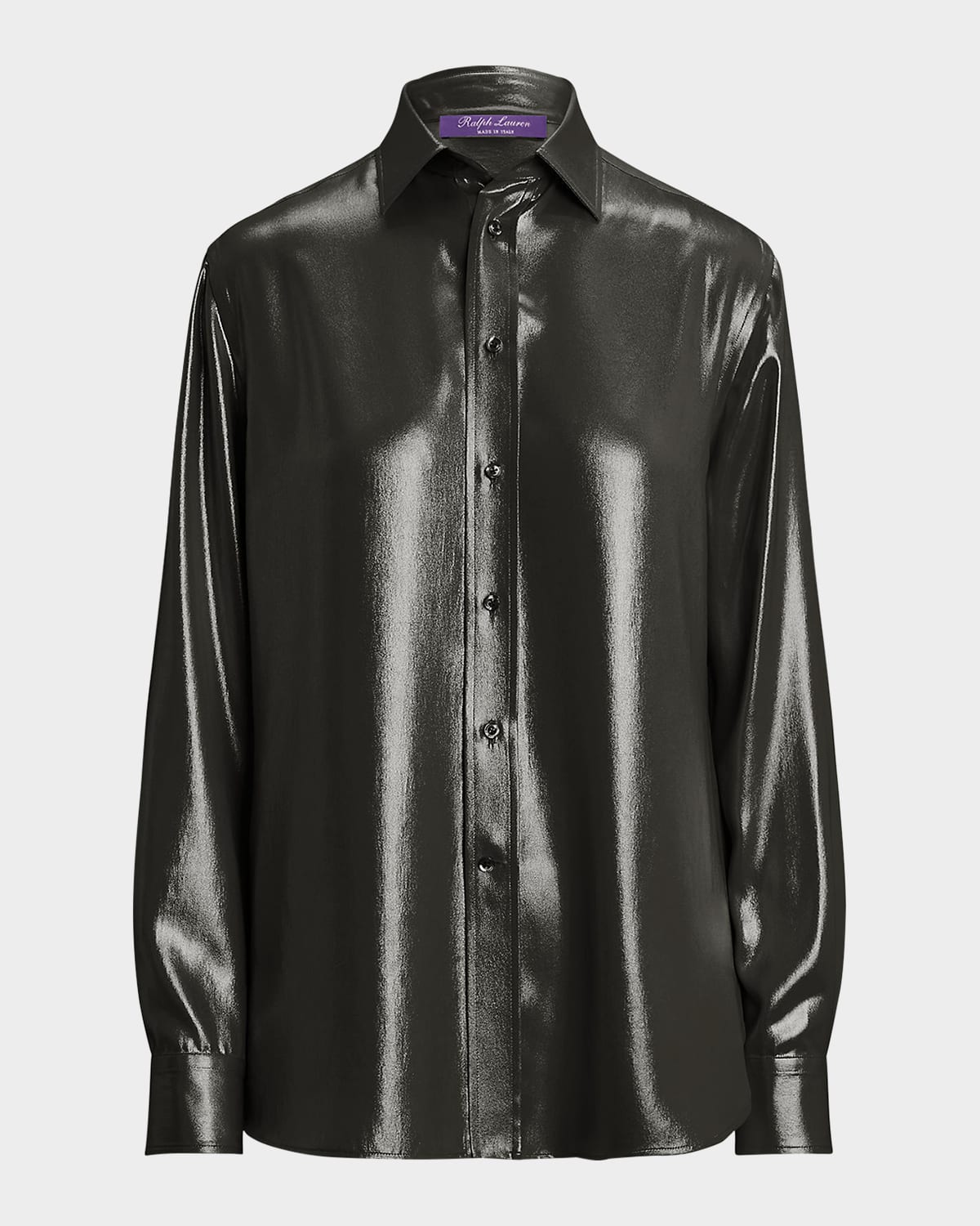 Ralph Lauren Collection Adrien Foil Button Down Shirt
