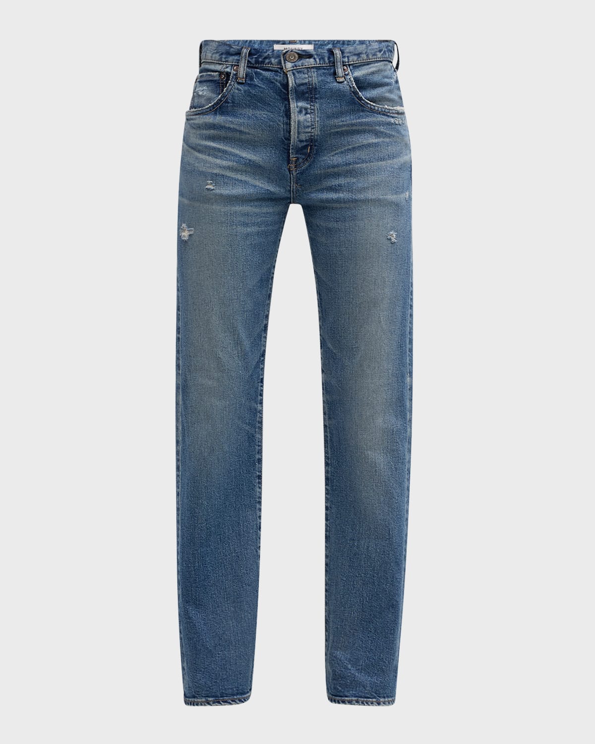 MOUSSY VINTAGE Bradenton Straight Cuffed Jeans